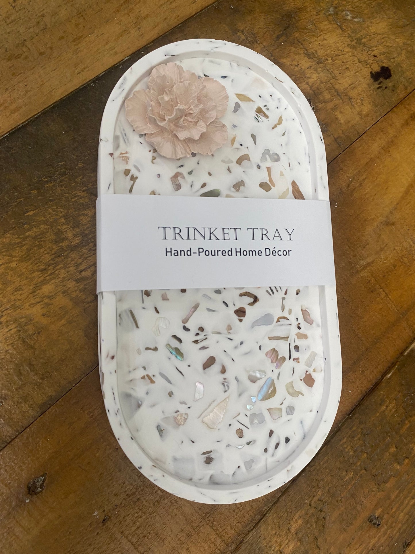 Seashell Terrazzo Trinket Tray