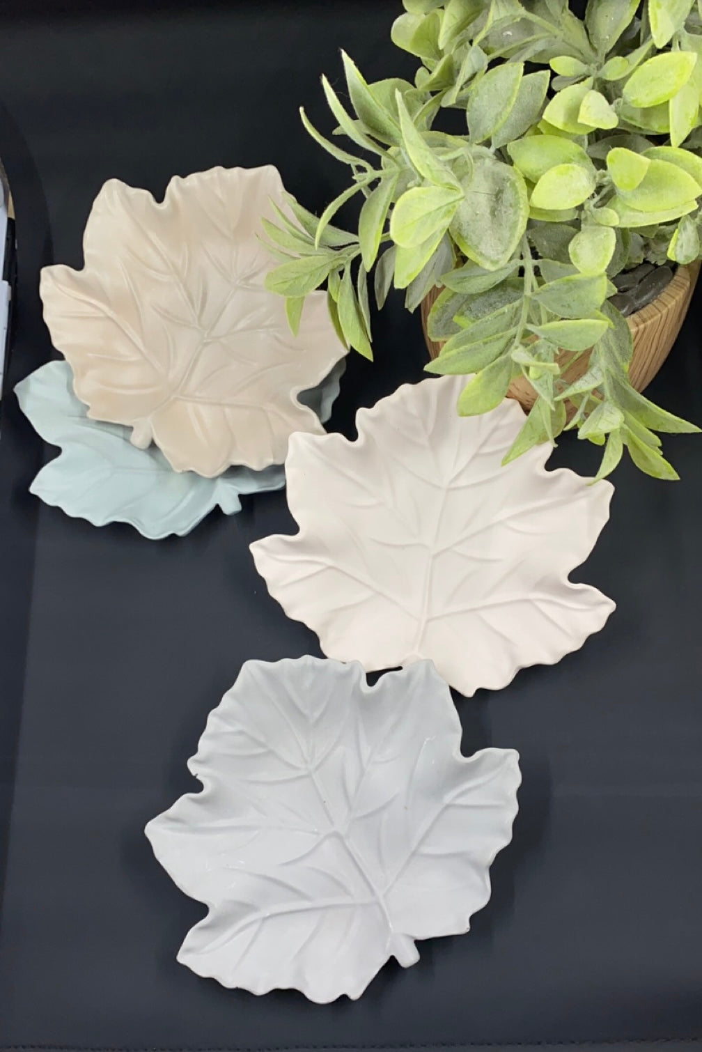 Decorative Leaf Tray | Ceramic Jewelry Tray | Leaf Trinket Dish | Jewellery Tray | Ceramic Dish | Home Decor | Catchall Dish