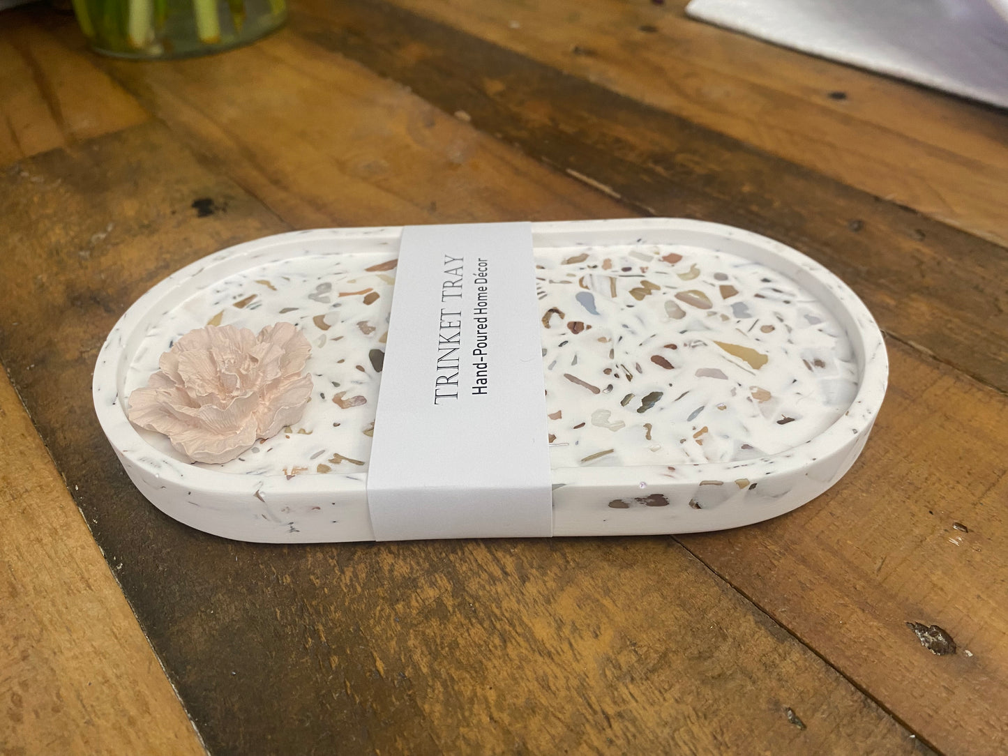 Seashell Terrazzo Trinket Tray